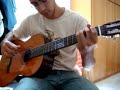 Diablo - Tristram played on a acoustic guitar.