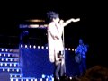 Lily Allen live chatting to the crowd about X Factor and Stacey Soloman impression NIA 24-11-09