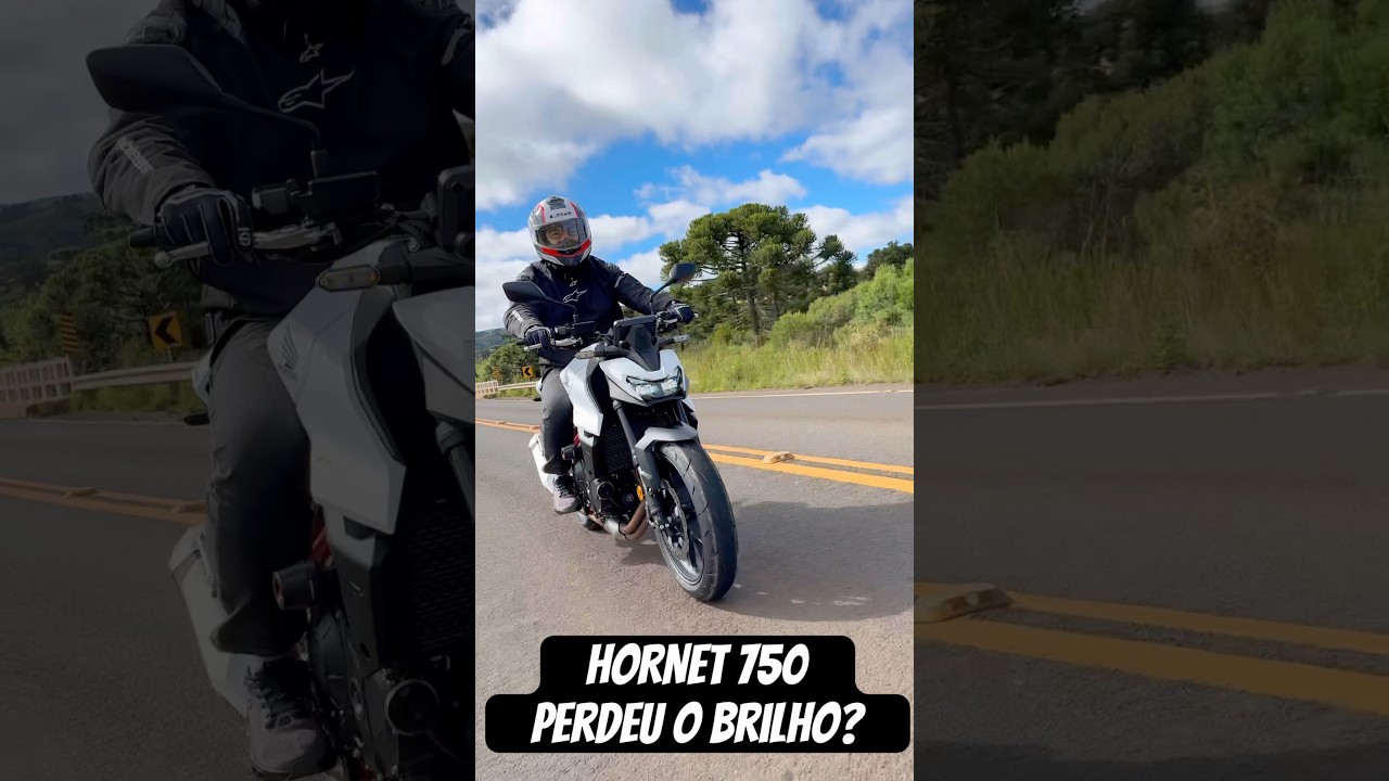 PERDEU O BRILHO? Honda Hornet 750 com 69cv, aquele estilo esportivo e muitas novidades. VOCÊ TERIA?