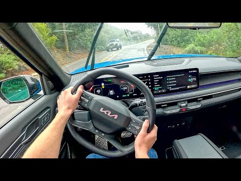 2024 Kia EV9 GT-Line - Rainy POV Test Drive (Binaural Audio)