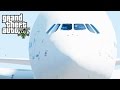 Airbus A380-800 v1.1 для GTA 5 видео 6