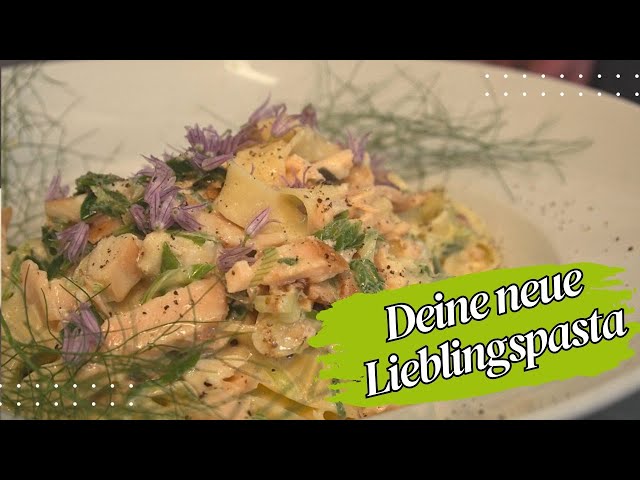 Hausgemachte Zitronen-Bandnudeln: Italienische Pasta