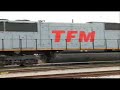 TFM SD70 Macs passing through Train Yard