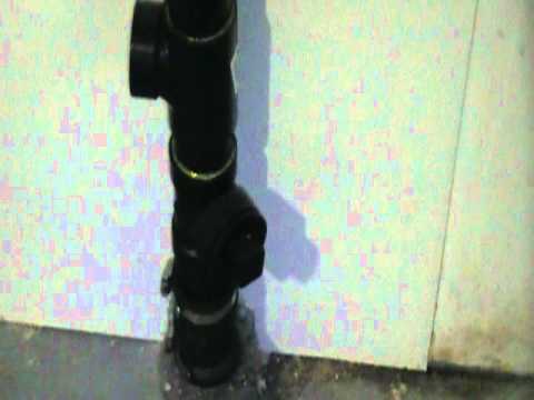 how to install a utility sink drain
