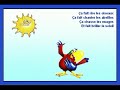 ça fait rire les oiseaux en karaoké !!!!!!!!
