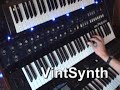 Korg Polysix imitating a GX-1