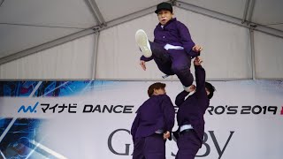 FORCE ELEMENTS (Takumi & Kanata & 優弥) – DANCE ALIVE HERO’S 2019 FINAL GATSBY(SKY) STAGE