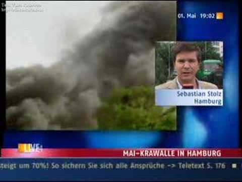 YouTube: 1 Mai Hamburg