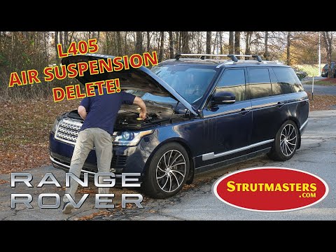 Land Rover Range Rover HSE L405 Suspension Conversion Installation