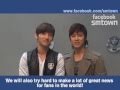 FACEBOOK SMTOWN OPEN INTERVIEW.(BY TVXQ!)