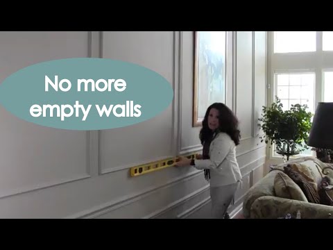 video-linktoworks-Decorating Large Walls with Panel Moulding (tips) -...