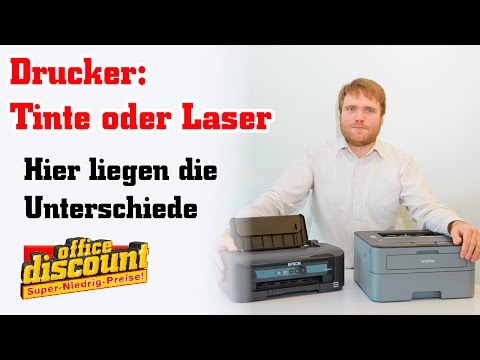 Drucker: Tinte oder Laser?