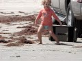 chandler at the beach dancing to her favorite song el cerito place by charlie robinson