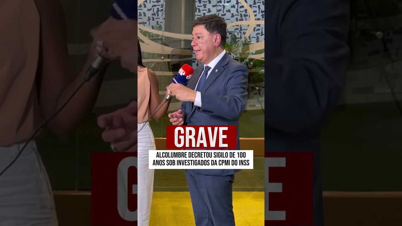 ALCOLUMBRE DETERMINOU SIGILO DE 100 ANOS
