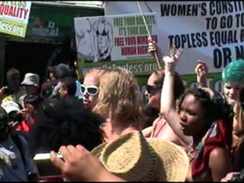 topless women