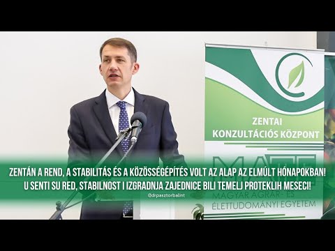 Dr. Pásztor Bálint köszöntőbeszéde MATE Tanévnyitó és diplomaosztó ünnepségén-cover