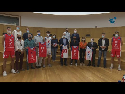 El equipo EBA “La Nucía- Universidad de Alicante-FLBA” se presenta en el Rectorado