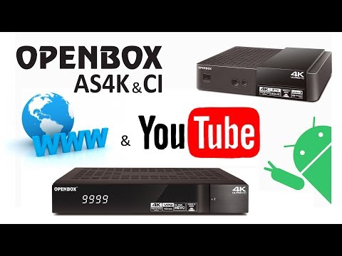Web-сервис и YouTube на OPENBOX AS4K Web-сервис и YouTube на OPENBOX AS4K