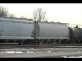 Engines 3032 and 3097 getting a train...