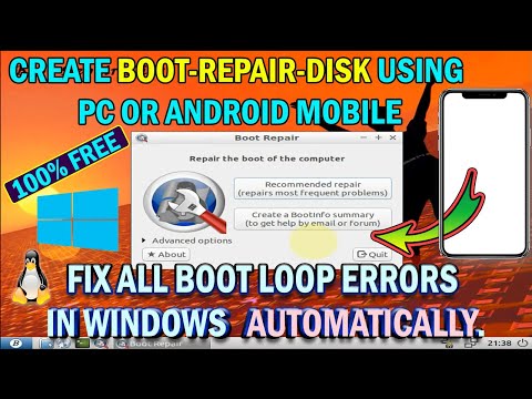 video-linktoworks-Create a USB Boot Repair Disk to Fix Windows 10 Blue...