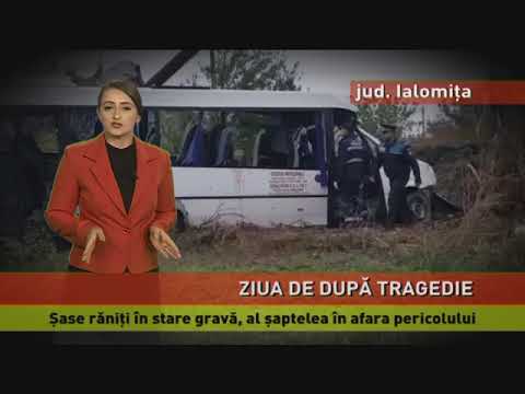 Șase răniți în stare gravă, al șaptelea în afara pericolului, în urma accidentului din Ialomița