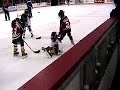 Calvin playing hockey with the Halifax Mooseheads
