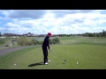 Drive on 18th at The Hertiage Portlaoise :: I tend to push shots, then when i try to recorrect i hook. Any tips are welcome. Thanks!