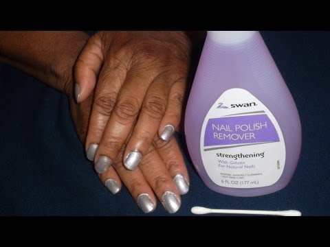 how to remove nail polish from skin