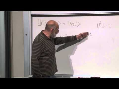 quantum - (September 23, 2013) After a brief review of the prior Quantum Mechanics course, Leonard Susskind introduces the concept of symmetry, and present a specific ...