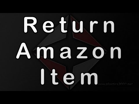 how to return something to amazon