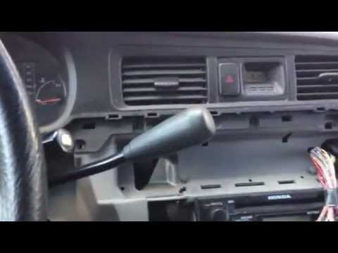 How to replace the clock light on Honda Odyssey