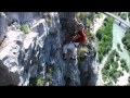 Climbing Amazonia on Picol Dain (Sarche, Italy)