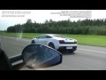 HD: Ferrari 599 GTB F1 vs Lamborghini LP560-4 Gallardo: GTBOARD.com