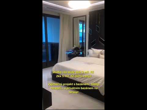 Video Prodej, byt 1+kk, 40 m2, Dubaj