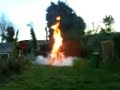 ME GETTIN CAUGHT IN AN PETROL FIRE EXPLOSION