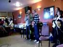 Dave & Daley Lyson sing matchstalk men in Swinton  Lancs