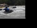 Kids having fun on the river