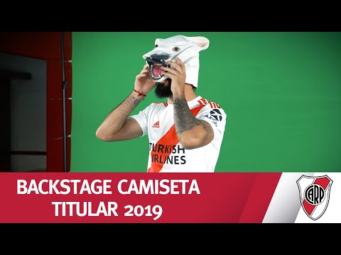 RIVER A PURA RISA - Backstage camiseta titular 2019