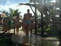 Pitito se enxugando