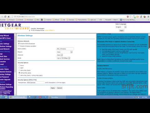 how to setup netgear wireless-n 300 router