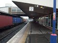 class 66 ews goin straight though banbury and double headed