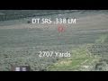 .338 Lapua effective at 2707 Yards with SRS