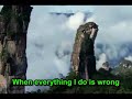 The Wonder of You (Lyrics)