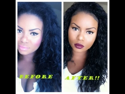 how to care curly synthetic hair