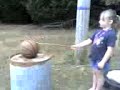 my sister the wizard (with the help of a video camera lol)