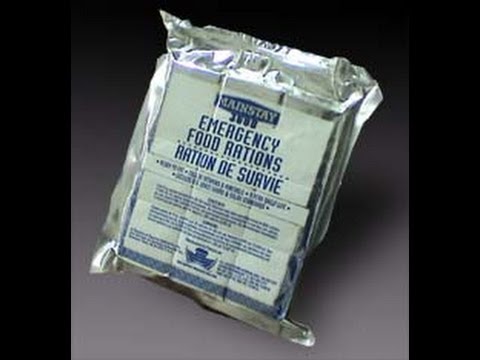 Mainstay - The Mainstay Emergency Food Rations - 3600 Calorie Ingredients: Enrich flour, (Added) Vitamins A, B-1, B-2, D, E, B-6, B-12, Naicin, Iron, Folic Acid, Magnes...