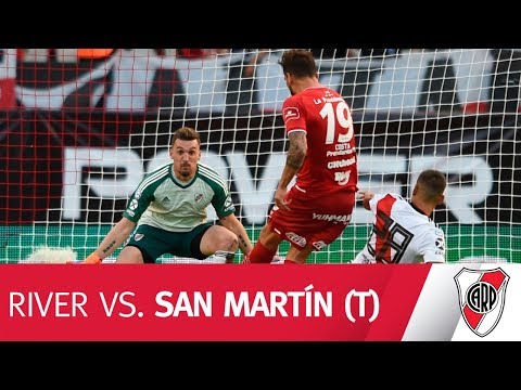 Así se vivió River vs. San Martín (T)