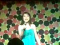 Marian Santiago singing Through the Rain Marian Santiago singing Through the Rain