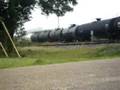 UP 9506 rounding the curve