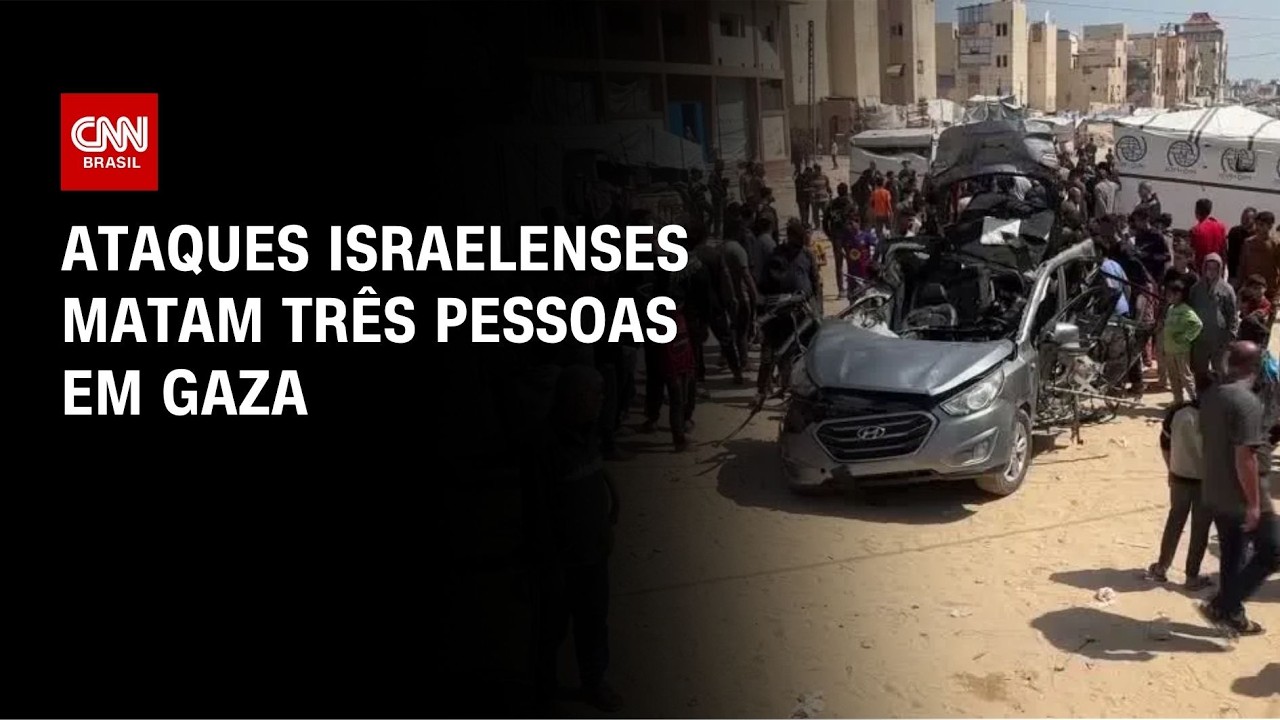 Ataques de Israel em Gaza matam ao menos três pessoas, dizem médicos | AGORA CNN